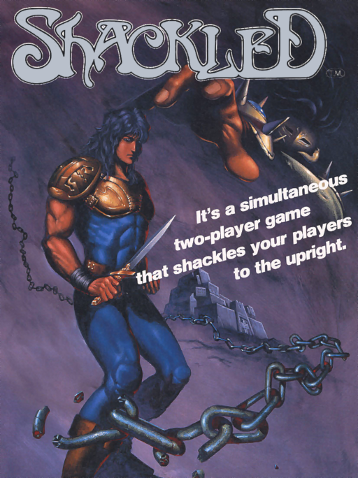 Shackled (US) Arcade Game Cover
